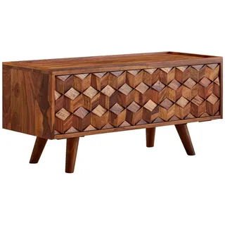 Wohnling Lowboard 92x44x35 cm Braun Holz