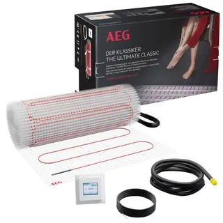 AEG Basis Thermo Boden TBS TB 160/8 Set Plus, Komplettset 8 m2, 160 W/m2, Weiß