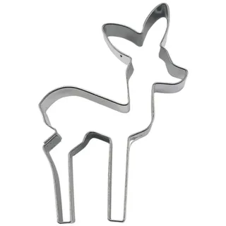 Städter 076211 Ausstechform 7,5 cm Silber