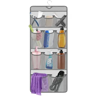 EEEKit Hängende Duschablage, 11 Fächer Duschorganizer zum Hängen, Schnelltrocknende Badezimmer Organizer für Toilettenartikel