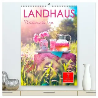 Landhaus Träumereien (hochwertiger Premium Wandkalender 2026 DIN A2 hoch), Kunstdruck in Hochglanz: Wunderschöne Landbilder, Begleiter durch das ganze Jahr. (CALVENDO Lifestyle)