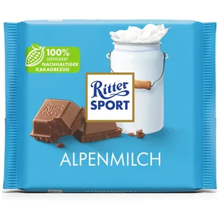 Ritter Sport Alpenmilch Schokolade 100 g
