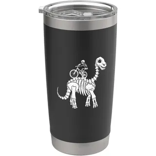 BMX Radfahrer BMX Bike BMX-Rampe MTB Dinosaurier BMX Fahrrad Doppelwandiger Edelstahl-Thermobecher