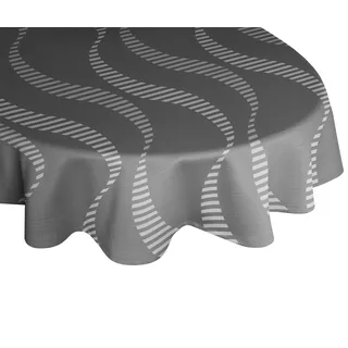 Wirth Tischdecke LUPARA 130 x 190 cm Grau