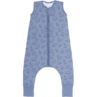 Fillikid Babyschlafsack "mit Beinen, TOG 0,5" für den Sommer und Raumtemperatur über 24, dino