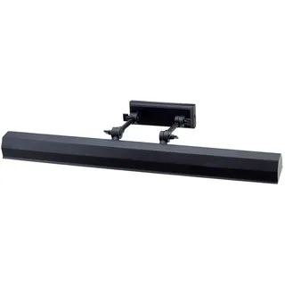 Elstead Lighting Bilderleuchte , Schwarz , Metall , 18.6x11.9x65.2 cm , Grüner Punkt, RoHS , Lampen & Leuchten, Innenbeleuchtung, Wandleuchten, Bilderleuchten