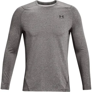Under Armour CG Armour Fitted Crew Charcoal Light Heather , L