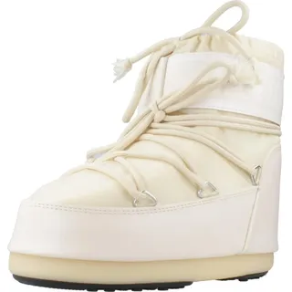 MOON BOOT Icon Low Nylon Boots Beige/Weiß 33