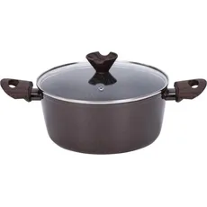 Resto CASSEROLE D24CM 4.7L/93019, Pfanne + Kochtopf, Braun