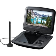 Sencor SPV 7926T portable DVD/Blu-Ray player Portable DVD player Convertible (9") pixels Black, Bluray + DVD Player