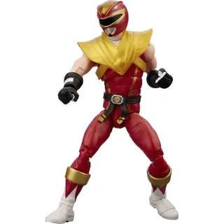 Power Rangers x Street Fighter Lightning Collection Actionfigur Morphed Ken Soaring Falcon Ranger 15 cm - Rot, Weiß, Gelb
