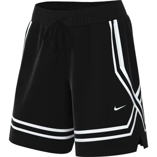 Nike Crossover Basketballshorts Mit Dri-Fit-Technologie (Ca. 13 cm) (Damen), Black/Black/White, FV8505-010, 3XL