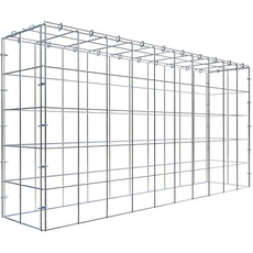 Bild von C-Ring-Gabione-Anbaukorb Typ 3 100 x 20 cm x 50 cm