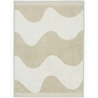Marimekko Lokki Handtuch 50 x 70 cm beige-weiß