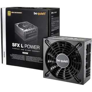 be quiet! SFX-L Power 600 W), PC Netzteil, Schwarz