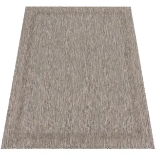 Paco Home Outdoorteppich 150/150 cm Roma 272 , Naturfarben , Textil , Quadratisch , 150x150 cm , strapazierfähig, für Fußbodenheizung geeignet , Teppiche und Böden, Teppiche, Outdoorteppiche