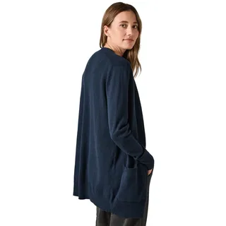 CECIL Damen B253791 Langer Cardigan, Deep Petrol, S EU