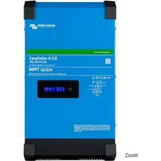 Victron Energy EasySolar-II 48/5000/70-50 MPPT 250/100 GX Wechselrichter blau