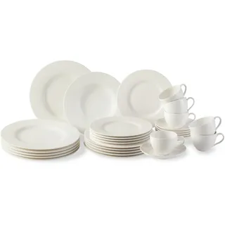 vivo | Villeroy & Boch Group Basic White Kombiservice 30-tlg. weiß/unifarben
