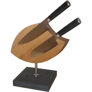 Kai Europe DM-0594 Ken Onion Messerblock, drehbar/Schiefersockel