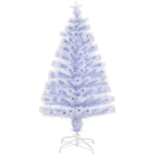 Homcom Künstlicher Weihnachtsbaum mit 3 LED-Leuchten