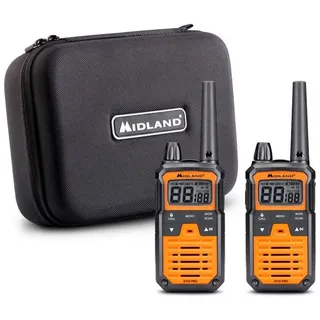 Midland XT70 Pro Kofferset, PMR+LPD, Orange C1465.01 PMR-Handfunkgerät