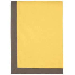 Tischdecke Baumwolle Duo 140/240 cm , Gelb , Naturmaterialen , Heimtextilien, Wohntextilien, Tischwäsche, Tischdecken