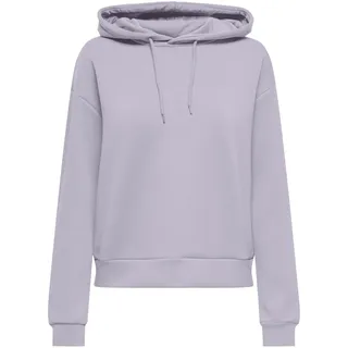 ONLY Damen Onplounge Life Hood Ls SWT Noos, Evening Haze, M