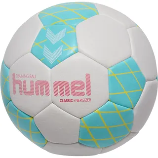 hummel hmlCLASSIC Energizer Handball Trainingsball weissblau, 1 Ohne Geschlecht