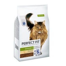 2x7kg Pui Senior 7+ Perfect Fit Hrană uscată pentru pisici