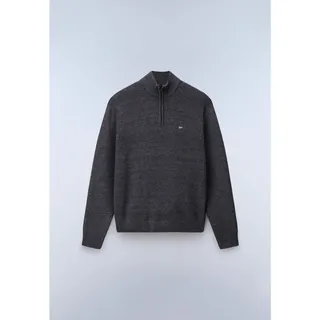 Napapijri D-ordin Half Zip dark grey melange (197) XL
