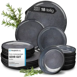 Moritz & Moritz VIDA Tafelservice 18-tlg. für 6 Personen blau