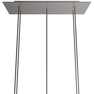 Creative Cables Stahl Krovbore5f109 Xxl Rose-one Rechteckiges Rosa Satin-set - Multicolor - 675 x 225 mm