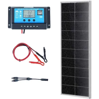 Vevor 100W monokristallin 100 W