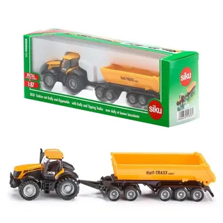 Siku 1858 Traktor mit Anhänger 1:87