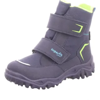 superfit Jungen - Schuhe HUSKY Boot, Modern, BLAU/HELLGRÜN 8000, 30