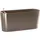 Delta 20 40 x 15 x 18 cm Taupe Hochglanz