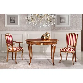 Gruppe Set 2x Stuhl Esszimmer Stuhl Stuhle Holz Luxus Essgruppe Garnitur Möbel