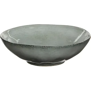 Mica Decorations Tabo Schüssel H 9 x Ø 30,5 cm Grau