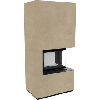 Kratki Floki Box Kaminbausatz Stahl Schwarz