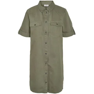 Noisy May Signe Jeanskleid Oliv S