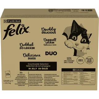 FELIX So gut wie es aussieht Doppelt Lecker Sorten-Mix 120 x 85 g