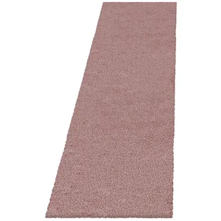 Fluffy 3500 Hochflorteppich 80 x 250 cm rosa