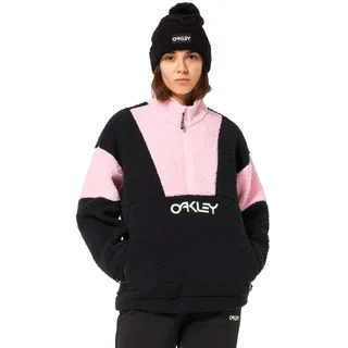 Oakley Damen Fleece TNP Ember half Zip Rc, schwarz/rosa - L