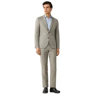 Hackett Tropical Rustic B Anzug - Taupe Beige - 40 - Regular