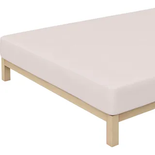 Premium Baumwolle 120 x 200 - 130 x 220 cm sand light