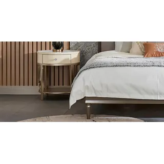 Design Nacht Tisch Konsole Beistell Konsolen Tische Schlaf Zimmer Luxus Echtholz