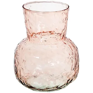 Alexandra House Living Vase, Rosa, Glas, 16 x 20 cm