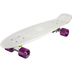 Ridge Skateboard Big Brother Nickel 69 cm Mini Cruiser, Glow/violett