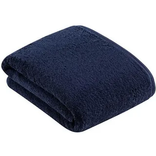 VOSSEN Vegan Life Badetuch 100 x 150 cm blau